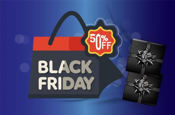 50 Off Black Friday Stickers: Graphics & Crafts