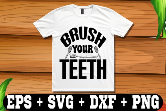 Brush Your Teeth Graphics for Crafts and Creative Projects