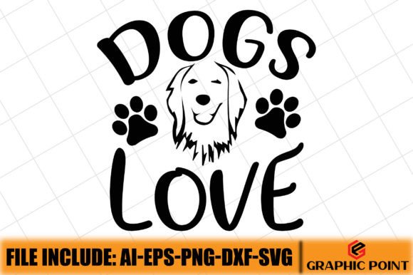 DOGS LOVE Graphics Freebies