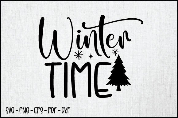 Free Winter SVG Design: A Practical Graphic for Crafts and Merch
