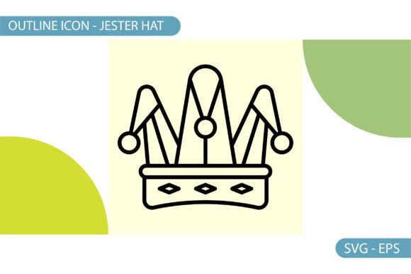 Jester Hat Icon Graphics Freebies