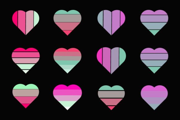 Mothers Day Heart Valentine Female Pink Graphics & Crafts