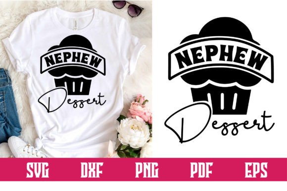 Nephew Dessert SVG Design: A Versatile Graphic for Crafts and Branding