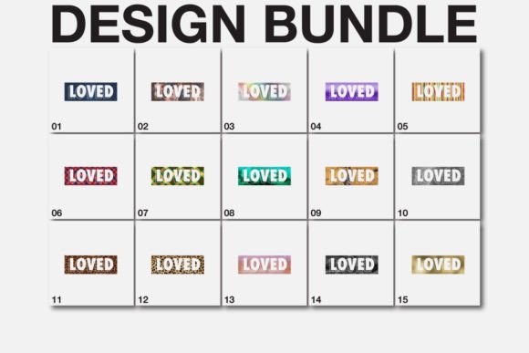 Sublimation Loved SVG Bundle: Graphics & Freebies for Crafters