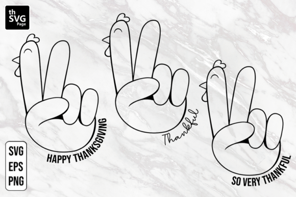 Turkey Thanksgiving SVG Graphics Freebies